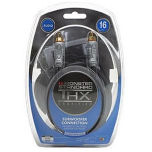 MONSTER STANDARD 1/2 THX-CERTIFIED SUBWOOFER INTERCONNECT CABLE