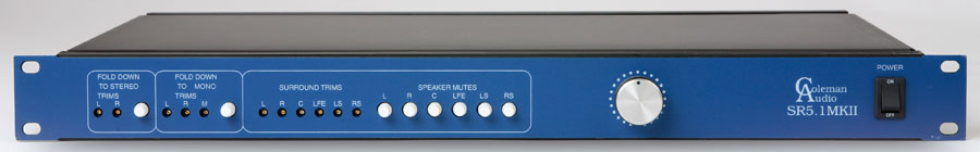 Coleman SR5.1 controller and switcher.