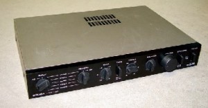 The Audiolab 8000A front