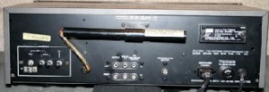 Sansui TU-7900 Tuner back