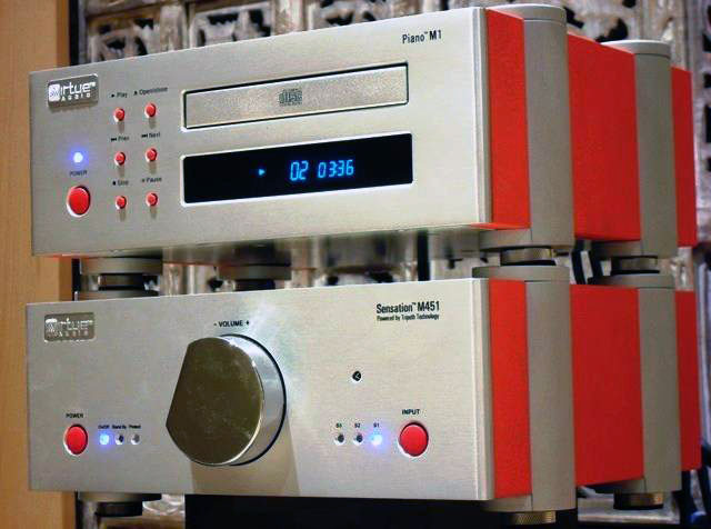 Virtue Audio Sensation M451 Integrated Amplifier and Piano M1 CD Player