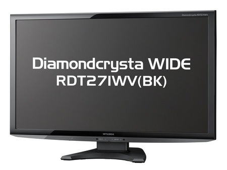 Mitsubishi-Diamondcrysta-WIDE-RDT271WVBK-LED-Backlit-LCD-Display